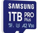 Samsung PRO Plus microSDXC Memory Card with SD Adapter - 180MB/s, UHS-I U3, V30, A2 - 1TB thumbnail 1