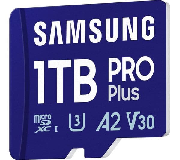 Samsung PRO Plus microSDXC Memory Card with SD Adapter - 180MB/s, UHS-I U3, V30, A2 - 1TB - Image 2
