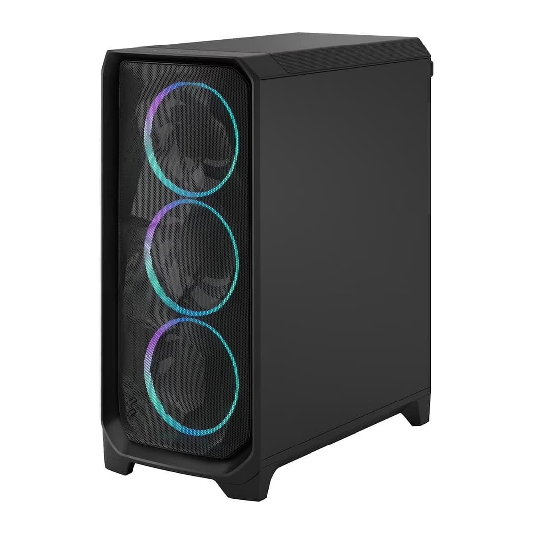 Fractal Design Meshify 3 Mid Tower Gaming PC Case - Black RGB TG Light Tint - Image 4