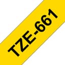 Brother TZE-661 label-making tape Black on yellow 36mm x 8m TZ thumbnail 1