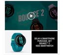 Garmin Bounce 2 Kids Smart Watch GPS LTE Calling Messaging AMOLED 4GB 5 ATM - Turquoise thumbnail 7