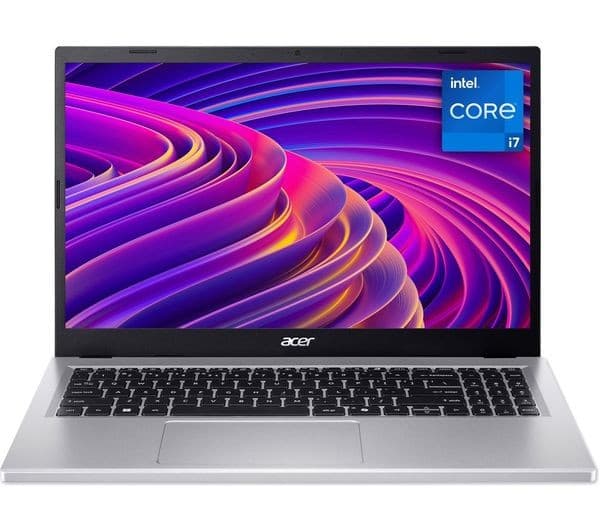 Acer Aspire Go 15 AG15-71P-755L Intel Core i7-13620H 16GB RAM 512GB SSD 15.6" Full HD Windows 11 Home Laptop - Silver - Image 1