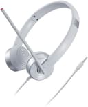 Lenovo 100 Stereo Analog Headset 3.5mm Cloud Grey with Boom Microphone thumbnail 4