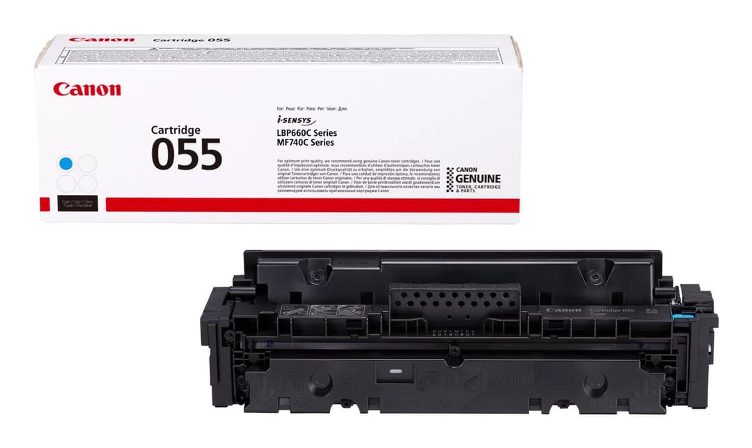 Canon 055 Original Toner Cartridge - Cyan - Image 1