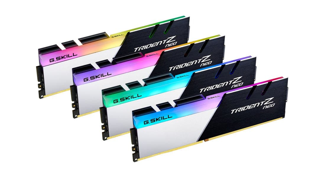G.Skill Trident Z Neo DDR4-3000 CL16 32GB (4 x 8GB) Memory Kit - F4-3000C16Q-32GTZN