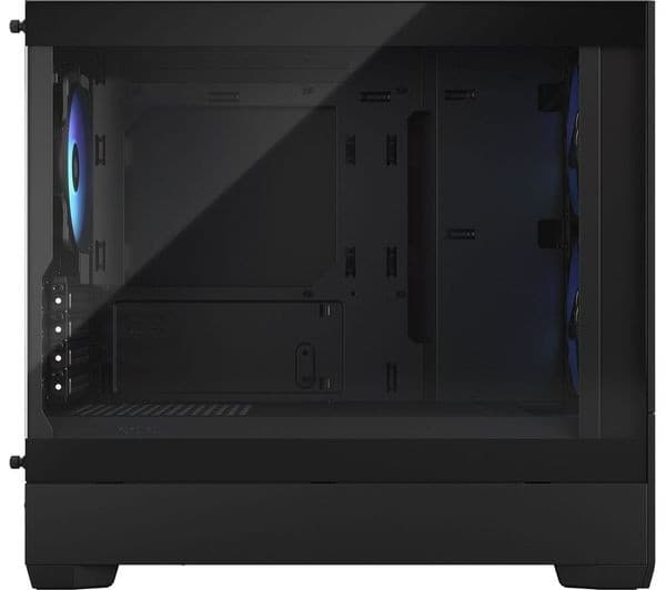 Fractal Design Pop Mini Air RGB Black TG Clear Tint Micro-ATX Mini Tower PC Case (FD-C-POR1M-06) - Image 2
