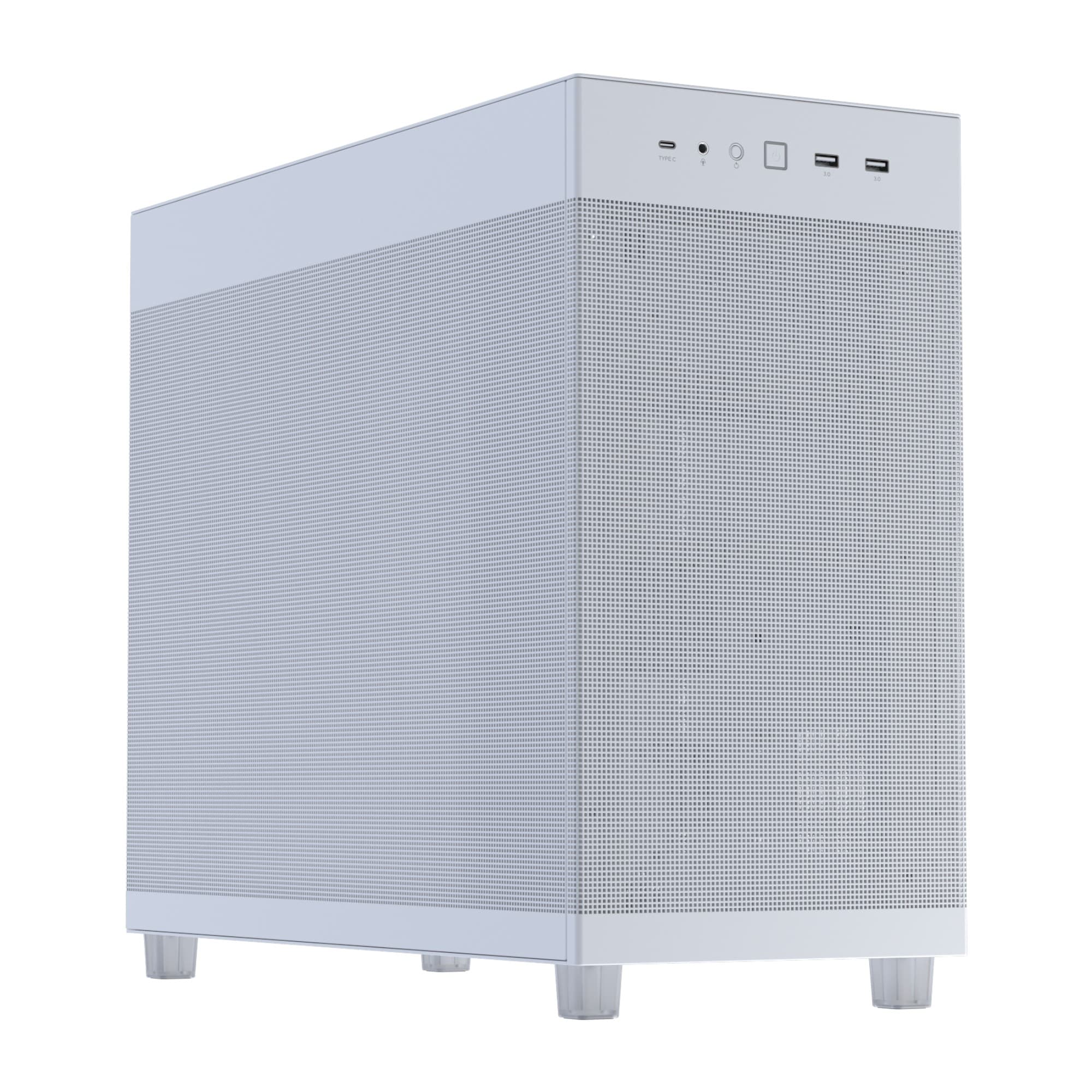 ASUS Prime AP303 Mesh Panel Mid-Tower ATX PC Case - White