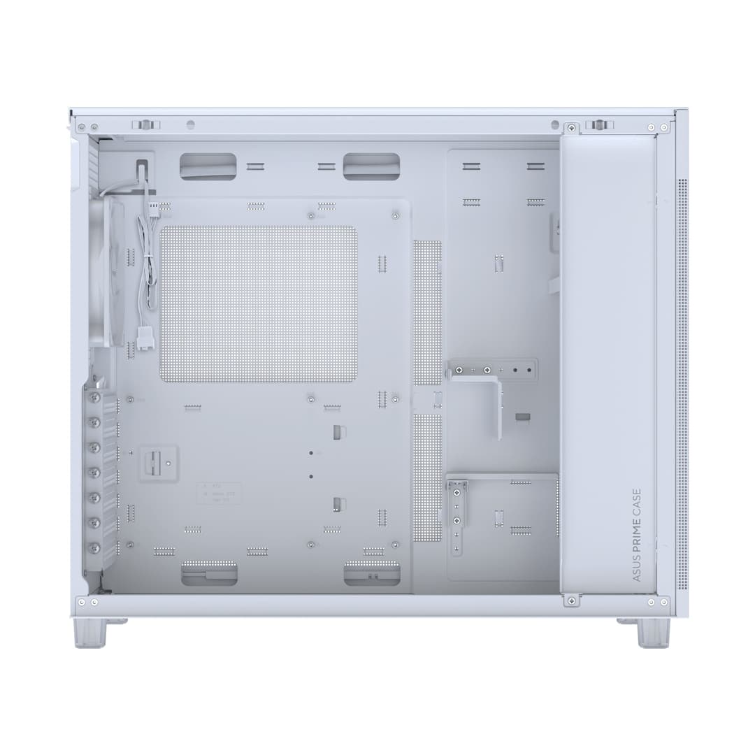 ASUS Prime AP303 Mesh Panel Mid-Tower ATX PC Case - White - Image 5