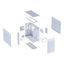 ASUS Prime AP303 Mesh Panel Mid-Tower ATX PC Case - White thumbnail 9