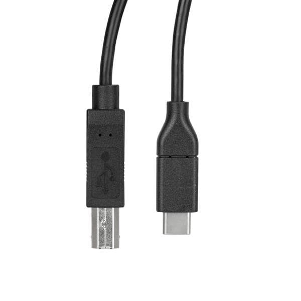 StarTech.com USB-C to USB-B Printer Cable - M/M - 0.5 m - USB 2.0 - Image 3