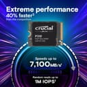Crucial P310 2 TB M.2 2230 PCIe Gen4 NVMe 7100 MB/s Internal SSD thumbnail 4