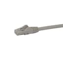 StarTech.com 10m CAT6 Ethernet Cable - Grey CAT 6 Gigabit Ethernet Wire -650MHz 100W PoE RJ45 UTP Network/Patch Cord Snagless w/Strain Relief Fluke Tested/Wiring is UL Certified/TIA, 24AWG thumbnail 2