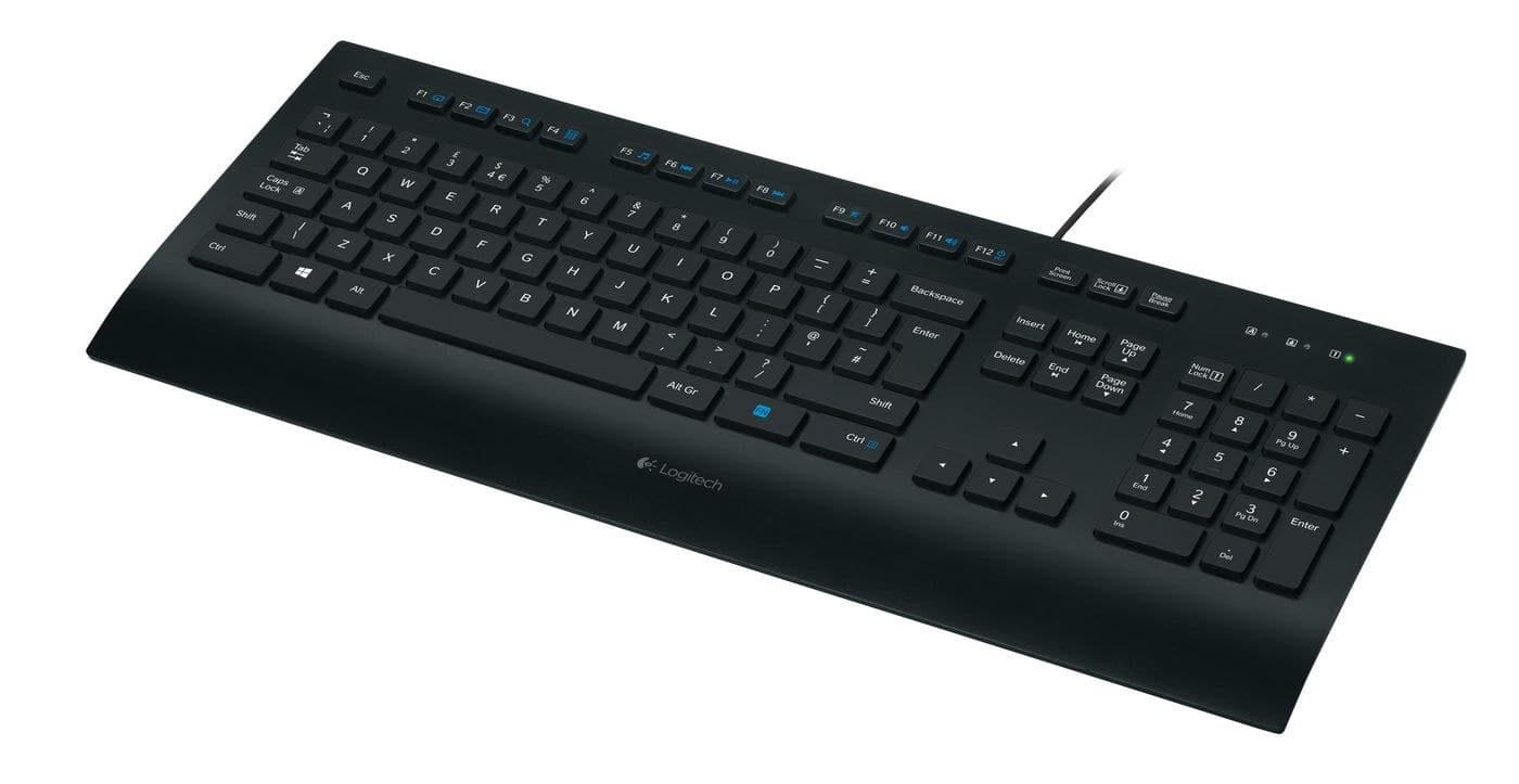 K280e USB QWERTZ German Black