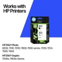 HP 303 Original Ink Cartridges Pack of 2 - Black & Tri-colour (3YM92AE) - 200/165 Pages - for HP Envy 6200/7100/7800, Envy Photo & Tango thumbnail 2