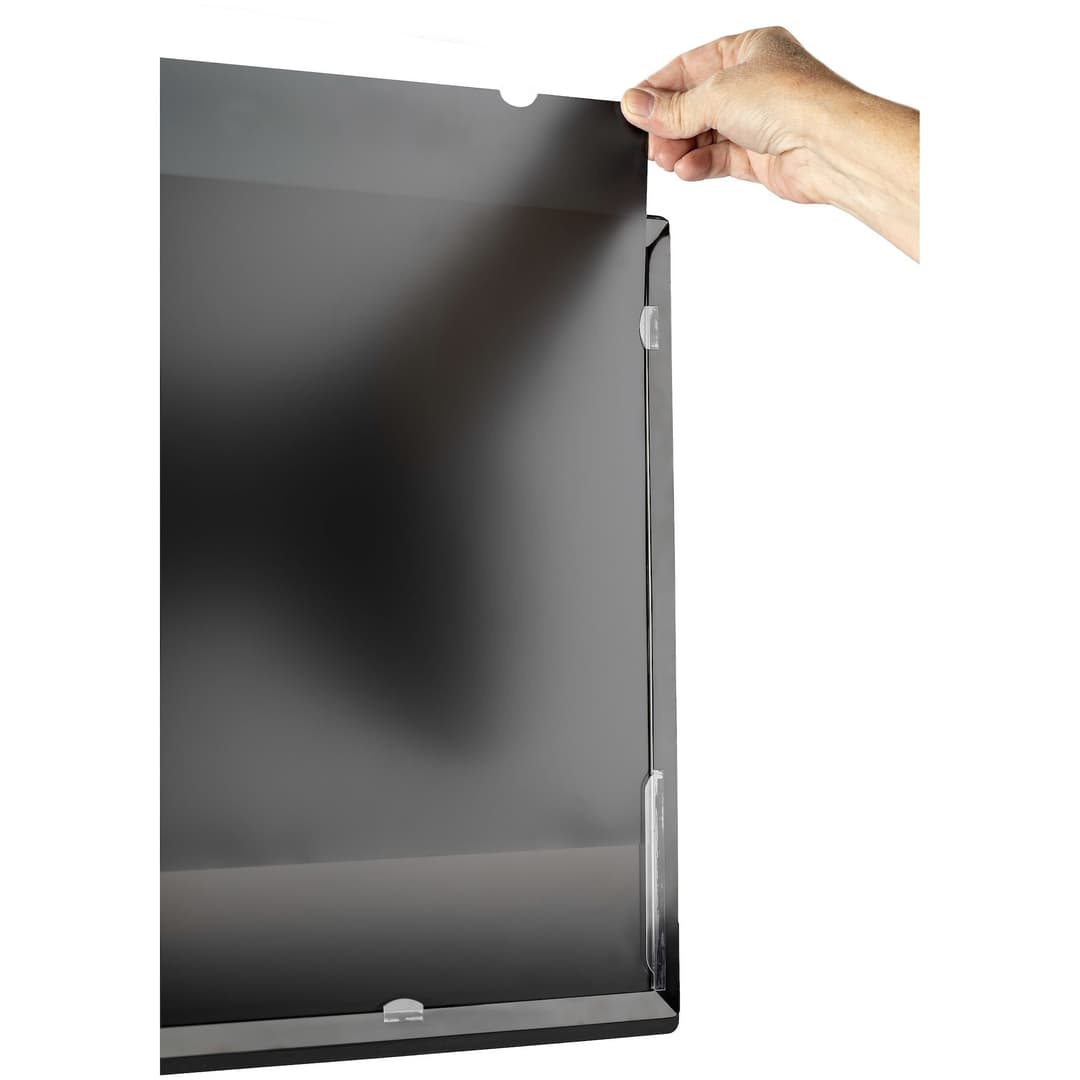 StarTech.com Monitor Privacy Screen for 24 inch PC Display - Computer Screen Security Filter - Blue Light Reducing Screen Protector Film - 16:9 Widescreen - Matte/Glossy - +/-30 Degree - Image 2