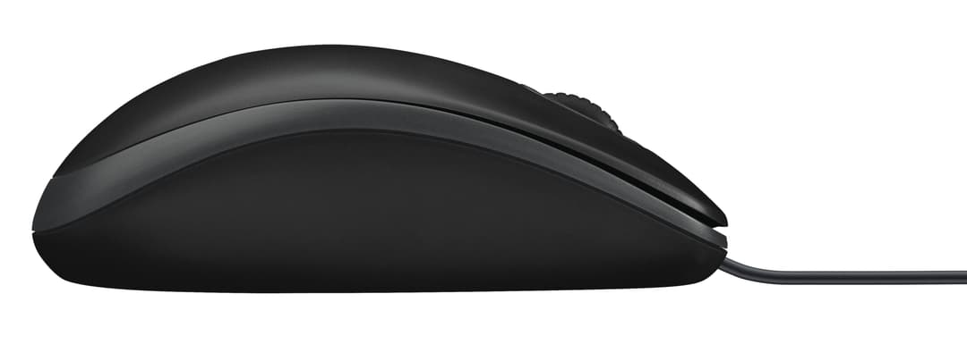 Logitech B100 Wireless Ambidextrous Mouse Black - 910-003357 - Image 5
