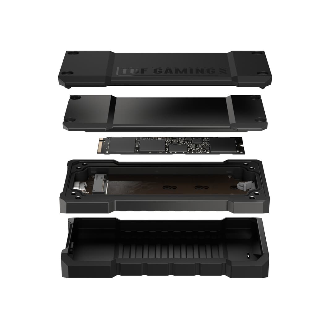 ASUS TUF Gaming A2 M.2 SSD Enclosure - Black - Image 9