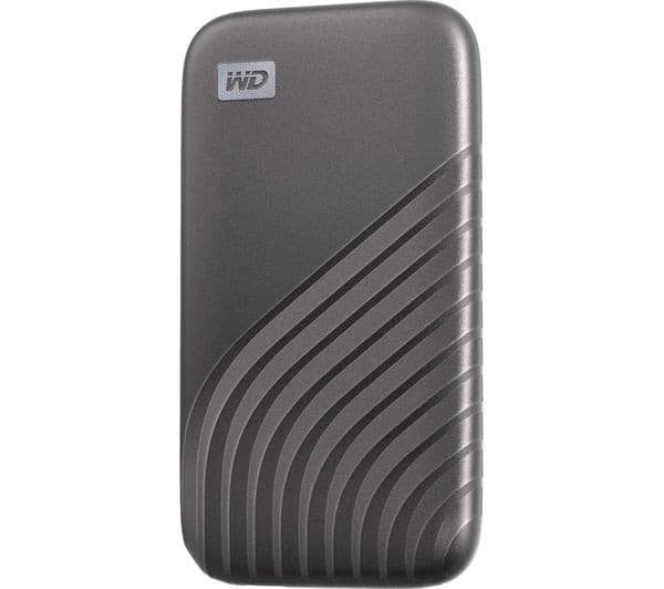 WD My Passport Portable External SSD - 1 TB, Space Grey - Image 1
