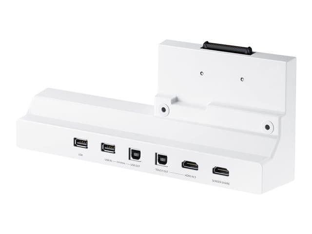 Samsung CY-TF65BBCXEN Connectivity Tray for Flip Pro WM55B / WM65B Interactive Display - Grey White - Image 1