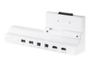 Samsung CY-TF65BBCXEN Connectivity Tray for Flip Pro WM55B / WM65B Interactive Display - Grey White thumbnail 1
