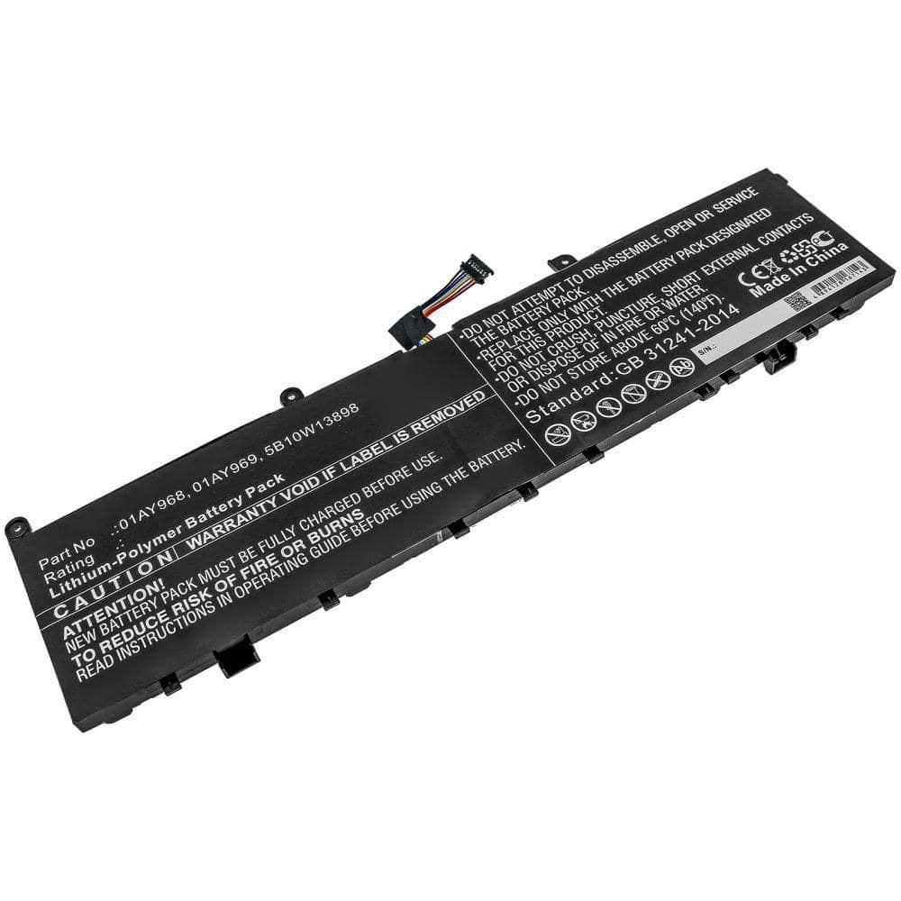 CoreParts MBXLE-BA0301 Laptop Battery for Lenovo ThinkPad P1 - Li-Polymer 15.36V 5150mAh 79.10Wh