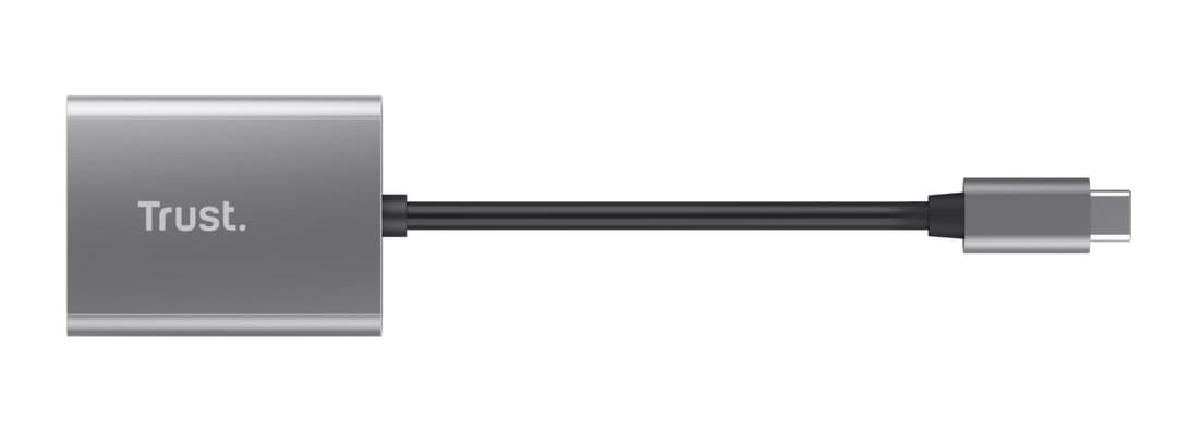 Trust Dalyx Fast Aluminium USB-C Card Reader (24136) - USB 3.2 Gen 1 (3.1 Gen 1) Type-C, SD & microSD - Image 4