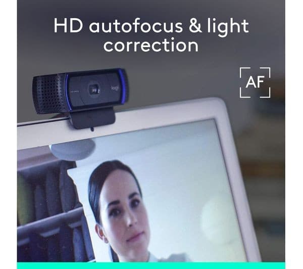 Logitech C920 HD Pro Full HD 1080p Webcam Black - 960-001055 - Image 10