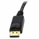 StarTech.com DisplayPort to DVI Adapter - DisplayPort to DVI-D Adapter Video Converter 1080p - DP 1.2 to DVI Monitor/Display Cable Adapter Dongle - DP to DVI Adapter - Latching DP Connector thumbnail 3