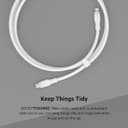Belkin BoostCharge Flex USB-C to Lightning Cable 2M Fast Charging Cable for iPhone & iPad – White thumbnail 3