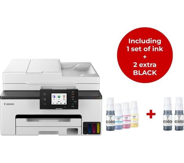 CANON MAXIFY GX2050 A4 All-in-One Wireless Refillable MegaTank Inkjet Printer with Fax - Image 3