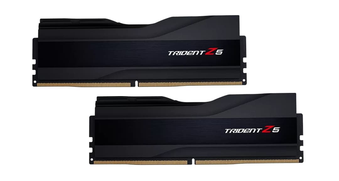 G.Skill Trident Z F5-6000J3238G32GX2-TZ5K memory module 64 GB 2 x 32 GB DDR5 6000 MHz ECC - Image 1
