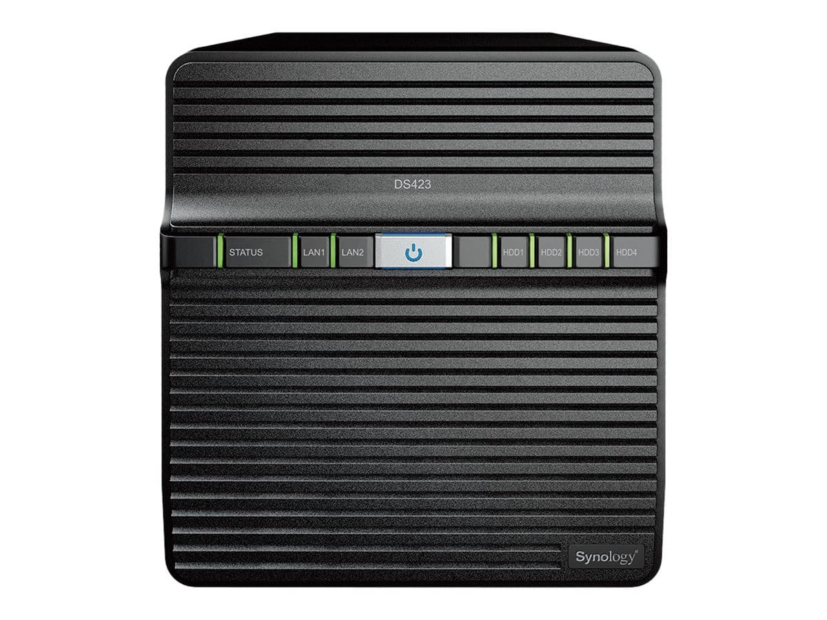 Synology DiskStation DS423 4-Bay NAS Server (2GB RAM, Diskless)