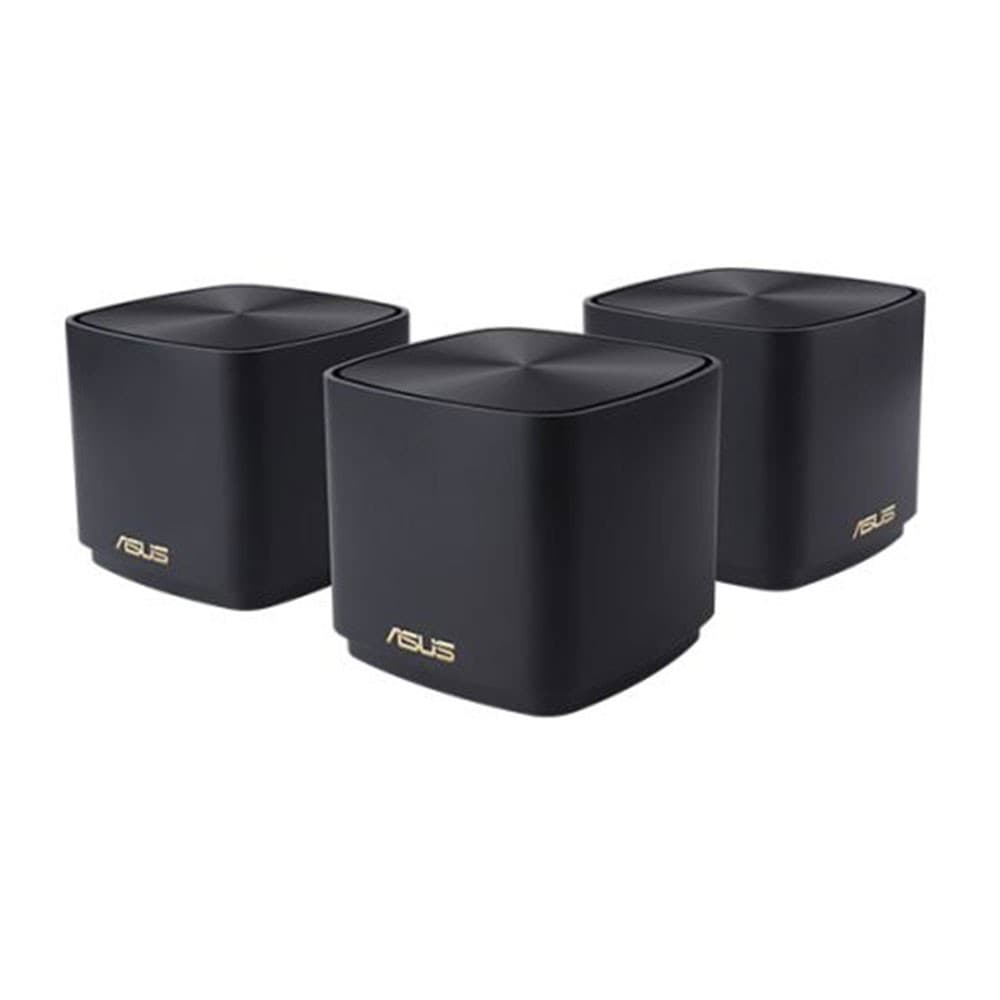 ASUS ZenWiFi AX Mini XD4A X1800 Wireless Dual Band Mesh Wi-Fi 6 Mini System 3 Pack - 90IG05N0-MO3RH0 - Image 1