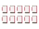 Lindy USB-C Port Blocker Extra Lock Pack, Pink (10x Locks, No Key) thumbnail 2