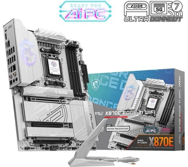 MSI MPG X870E Edge TI WIFI AM5 DDR5 ATX Motherboard - Image 2