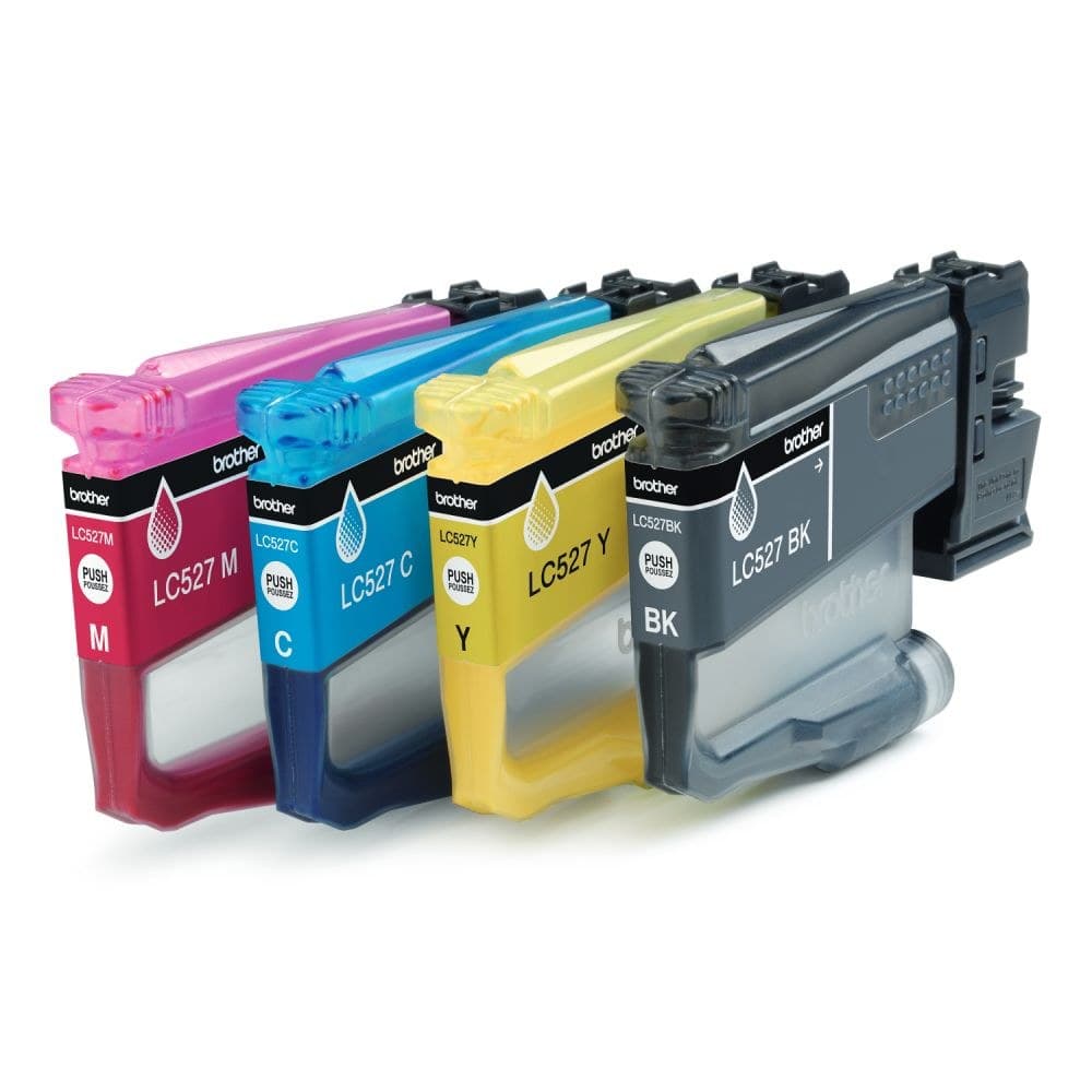 Brother LC527VAL Genuine Ink Cartridge Value Pack BCMY - Image 1