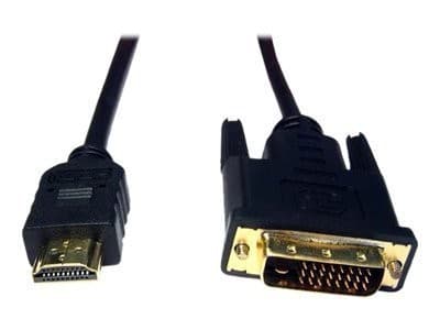 Cables Direct HDMI to DVI-D Adapter Cable 2m Gold