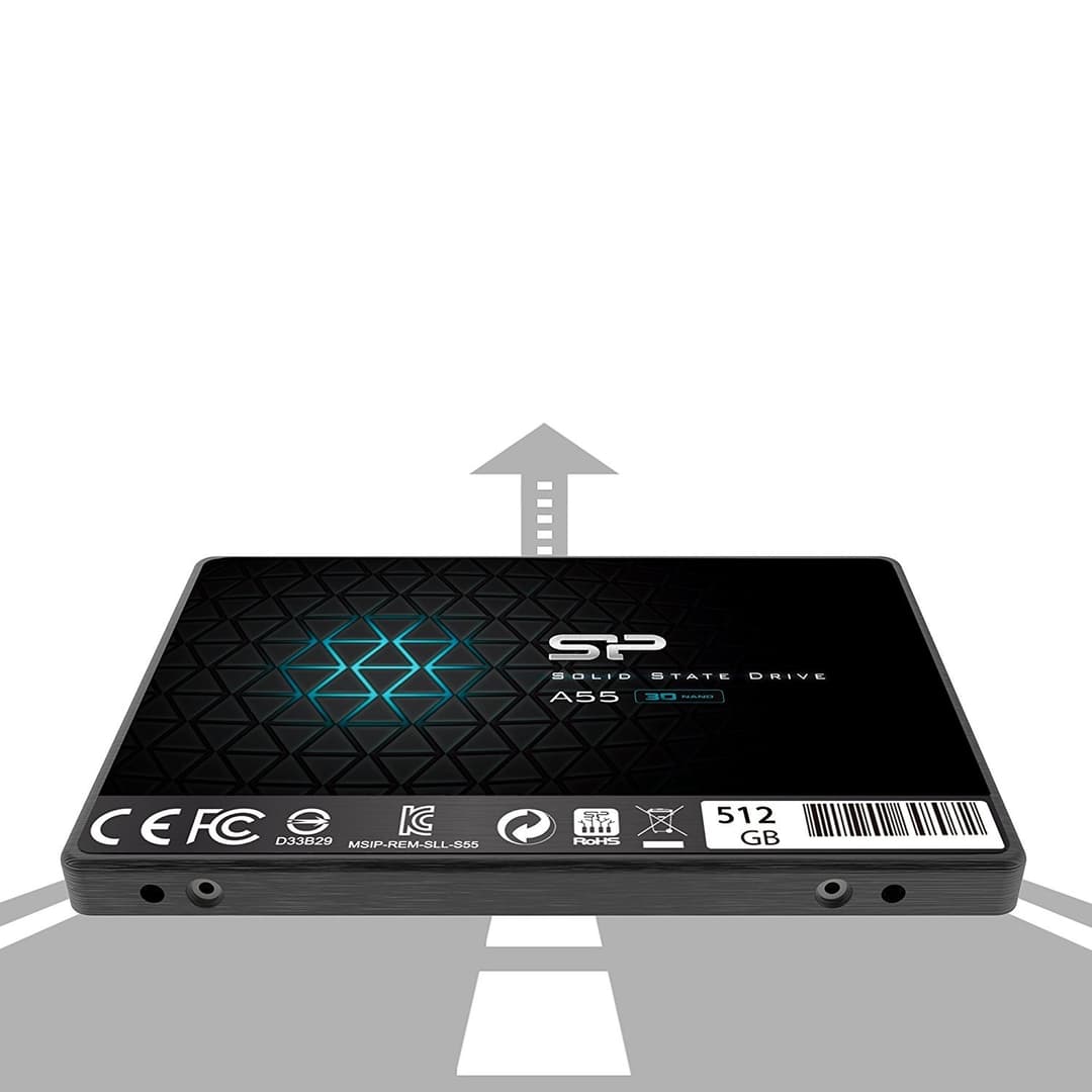 512GB Silicon Power SATA III SSD S55 2.5-inch SLC Ultra-slim 7mm - Image 6