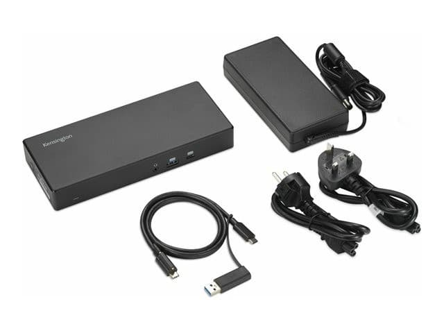 Kensington SD4781P 12-Port USB-C & USB-A Dual 4K Docking Station 2x HDMI 2x DP++ 100W PD Black - Image 10