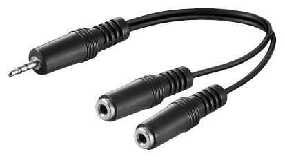 3.5mm Minijack Adapter, 0.2m