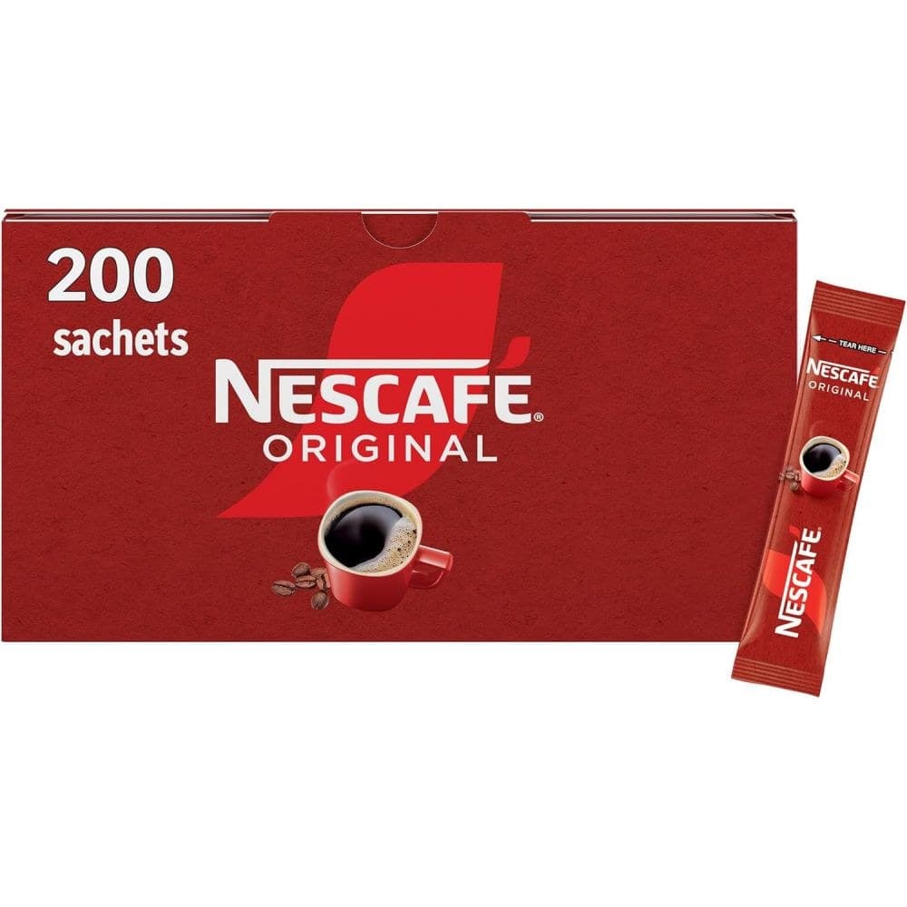 NESCAFE Original Coffee Sachets 200 Sachets - Image 1