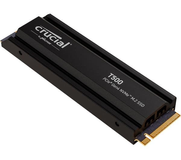CRUCIAL T500 M.2 PCIe Gen4 NVMe Internal SSD with Heatsink - 1 TB - Image 4