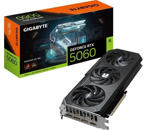 GIGABYTE GeForce RTX 5060 GAMING OC 8GB GDDR7 PCIe 5.0 Graphics Card - Image 2