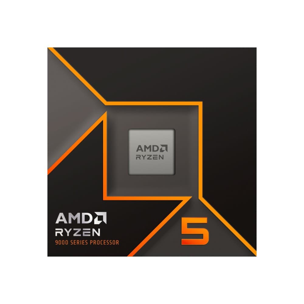 AMD Ryzen 5 9600 6-Core Socket AM5 Processor with Wraith Stealth Active Fan Air Cooler - Image 3