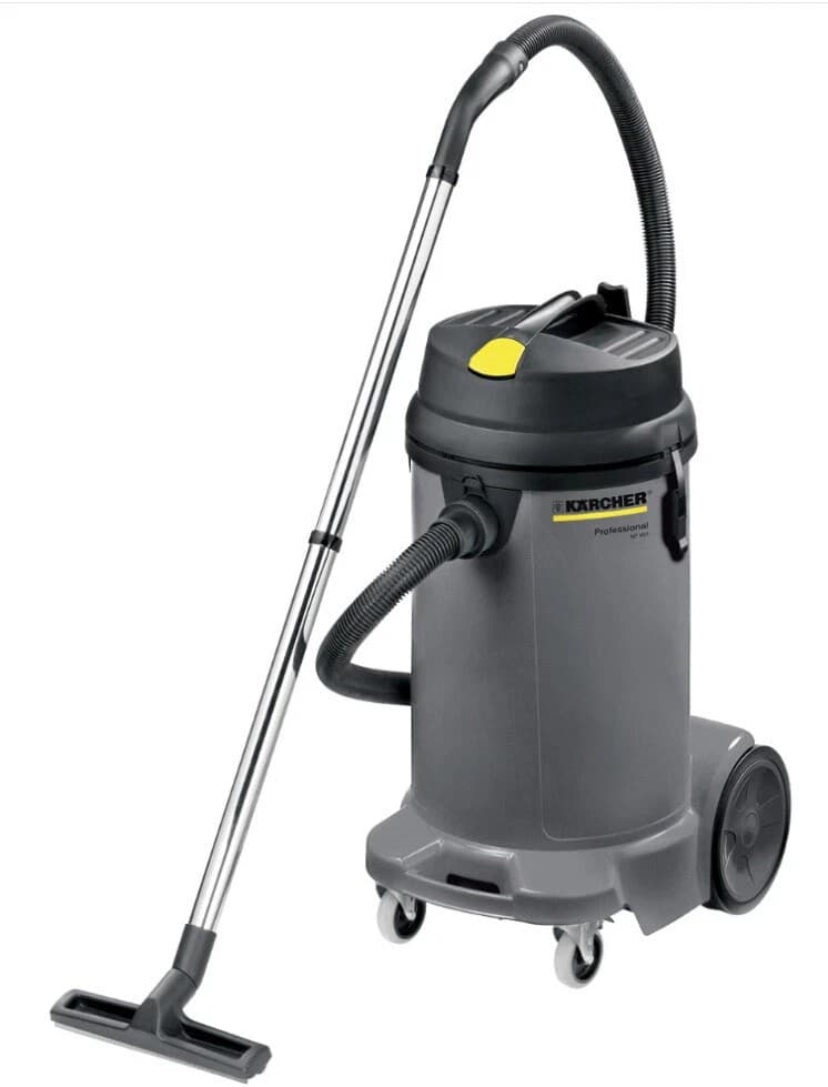 Kärcher NT 48/1 Wet & Dry Vacuum Cleaner 48L 1380W Commercial Industrial Vacuum - Black/Grey - Image 1