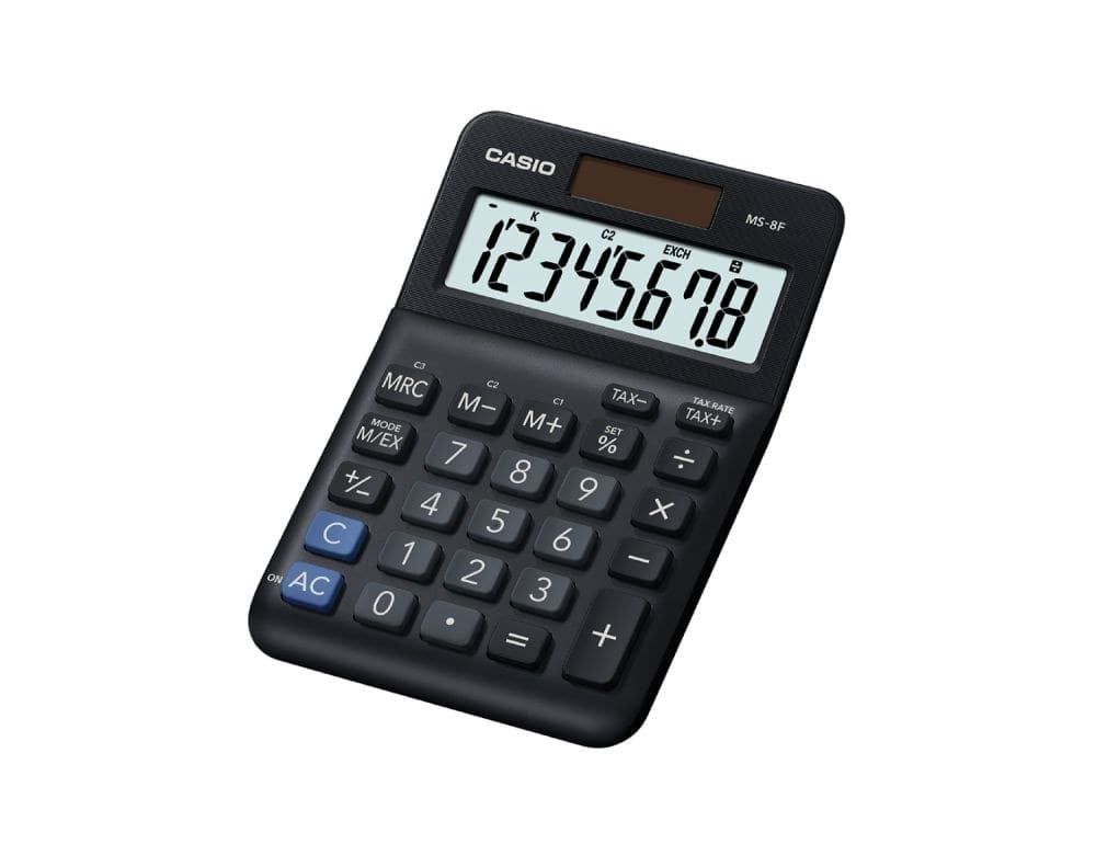 Casio MS-8F Mini Desk Calculator