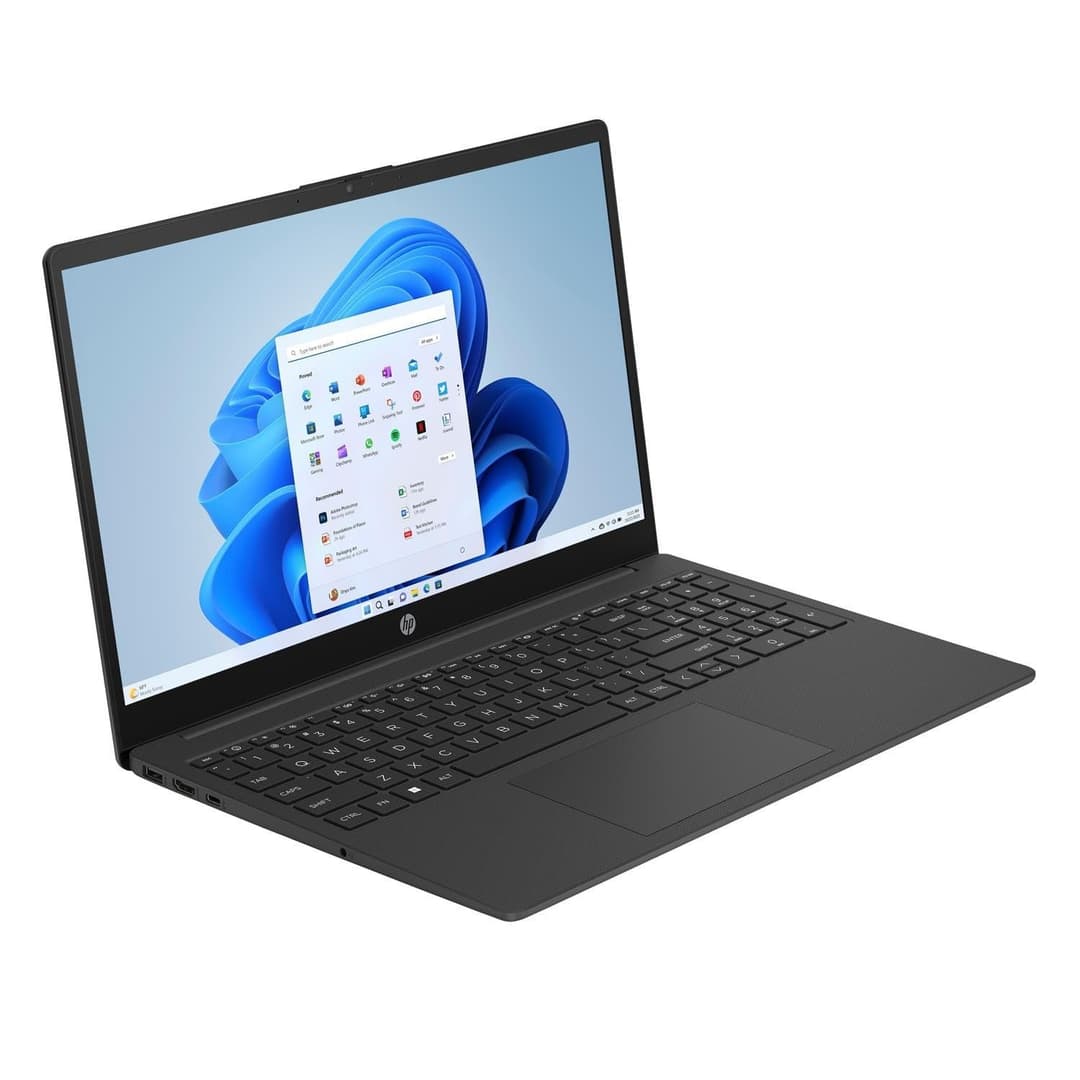 HP 15-fd0059na 15.6" Full HD Laptop (Intel Core i3-N305, 8GB RAM, 128GB) - Black - Image 3