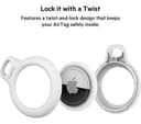 Belkin Secure Holder with Key Ring for AirTag - White thumbnail 5