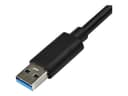 StarTech.com USB31000SPTB USB 3.0 to Gigabit Ethernet Network Adapter NIC with USB Pass-Through Port - Black thumbnail 8