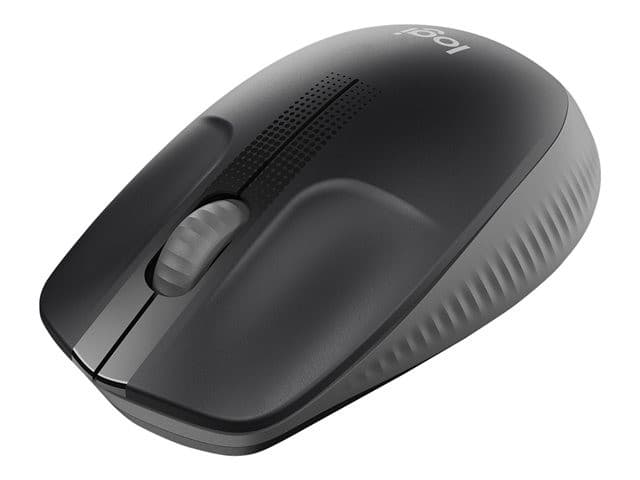 Logitech M190 Full-Size Wireless Mouse - Charcoal - Image 1